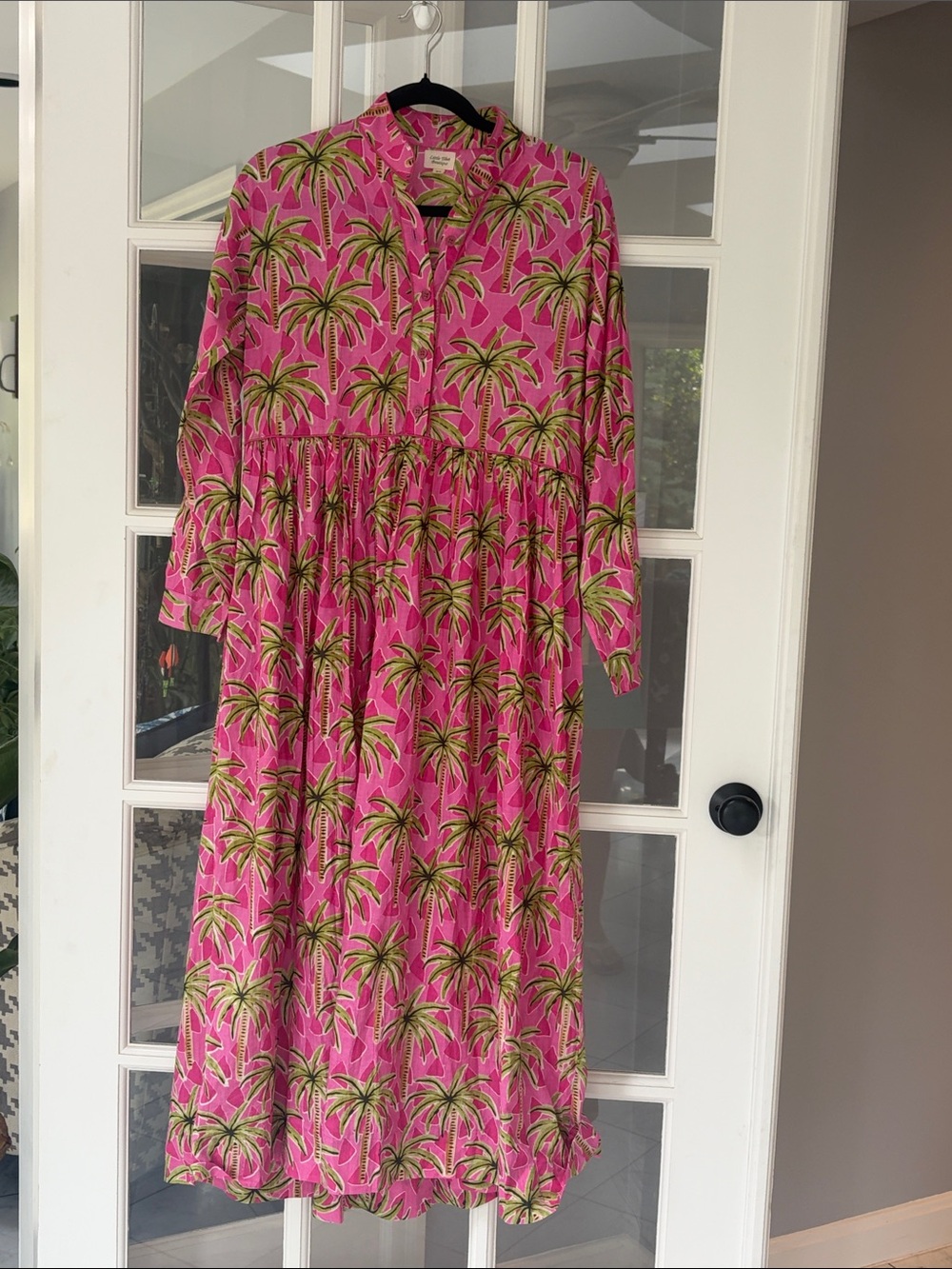 Little Tibet Boutique Cotton Maxi Dress - Sz XS